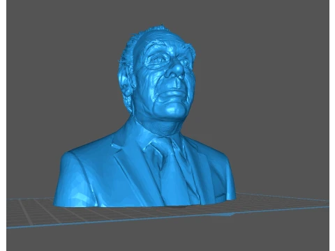 Jorge Luis Borges - Printable 3D print model 3D Print Model
