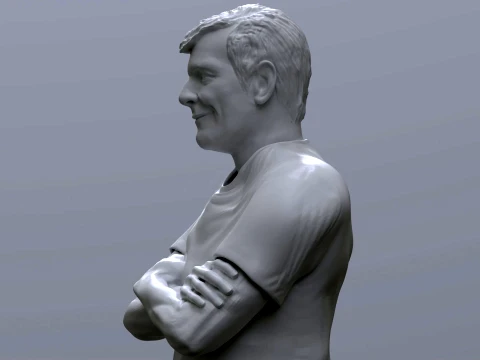 Mario Pergolini printable bust 3D Print Model