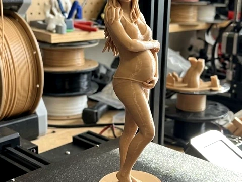 Pregnancy printable figure 3D Print Model