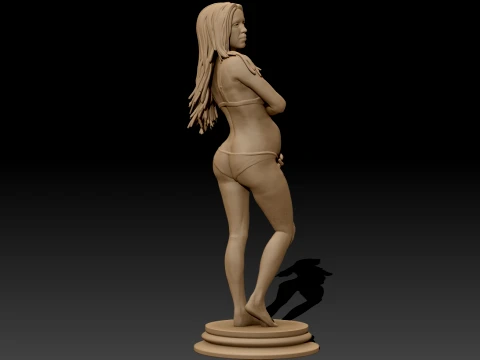 Pregnancy printable figure 3D Print Model