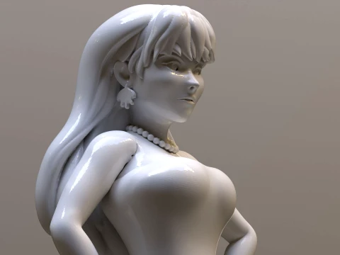 TMNT ティファニー 1987 カラー印刷可能フィギュア 3Dプリントモデル