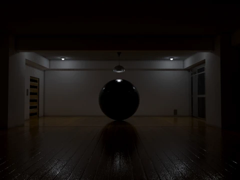 GANTZ Room Real-Time Renderable 3D Model
