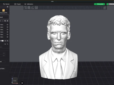 Luis Alberto Spinetta 3D Printable Bust Collection 3D Print Model