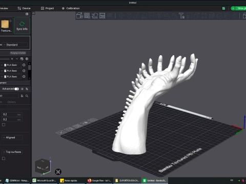 Los Manos de el eternauta Fan Art 3D Printable Figure 3D Print Model