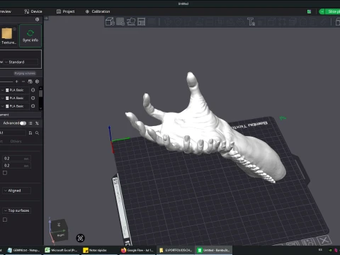 Los Manos de el eternauta Fan Art 3D Printable Figure 3D Print Model