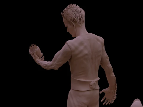 Los Manos de el eternauta Fan Art 3D Printable Figure 3D Print Model
