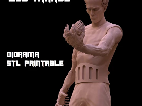 Los Manos de el eternauta Fan Art 3D Printable Figure 3D Print Model