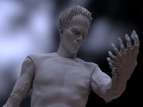 Los Manos de el eternauta Fan Art 3D Printable Figure 3D Print Model
