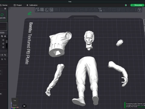 Los Manos de el eternauta Fan Art 3D Printable Figure 3D Print Model