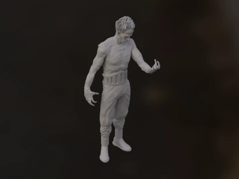 Los Manos de el eternauta Fan Art 3D Printable Figure 3D Print Model