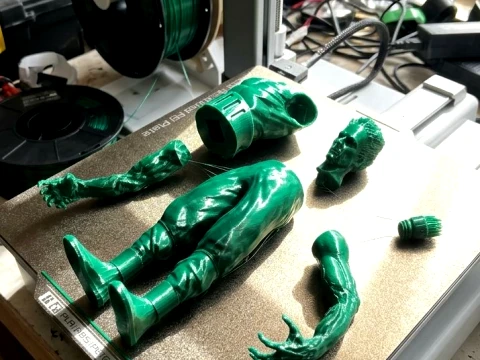 Los Manos de el eternauta Fan Art 3D Printable Figure 3D Print Model