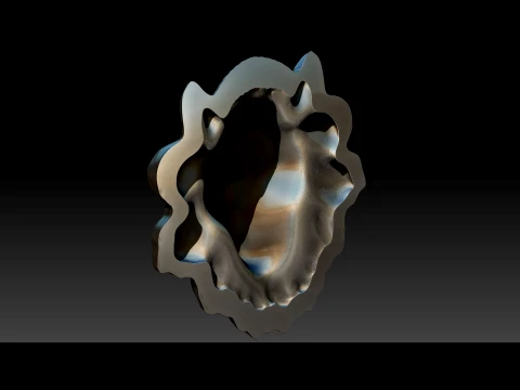 Lion belt buckle Printable 3D Print Model
