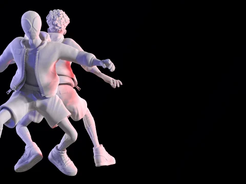 Miles Morales Across the SpiderVerse Printable 3D Print Model