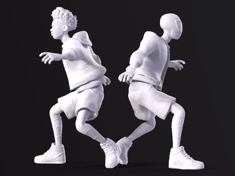 Miles Morales Across the SpiderVerse Printable 3D Print Model