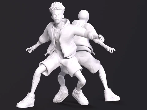 Miles Morales Across the SpiderVerse Printable 3D Print Model