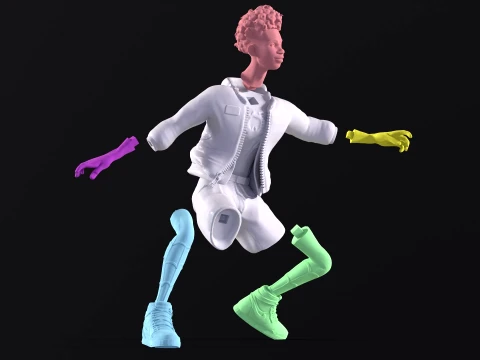 Miles Morales Across the SpiderVerse Printable 3D Print Model