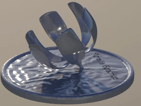 Floralis Generica Printable 3D Print Model