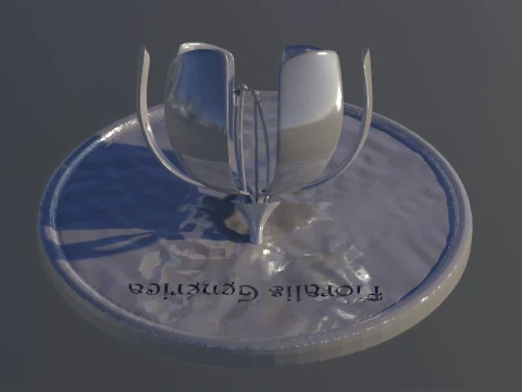 Floralis Generica Printable 3D Print Model