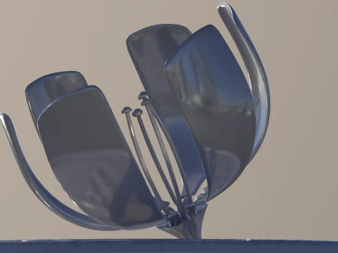 Floralis Generica Printable 3D Print Model