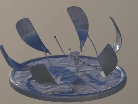 Floralis Generica Printable 3D Print Model