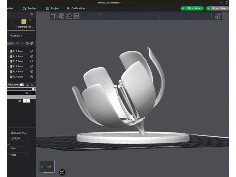 Floralis Generica Printable 3D Print Model