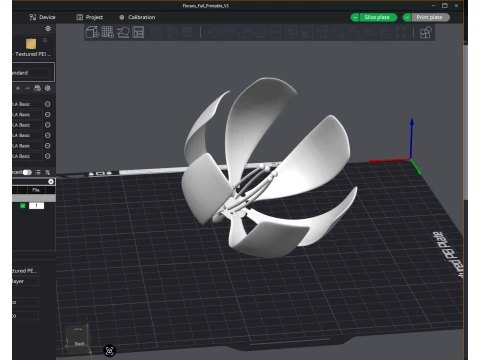 Floralis Generica Printable 3D Print Model