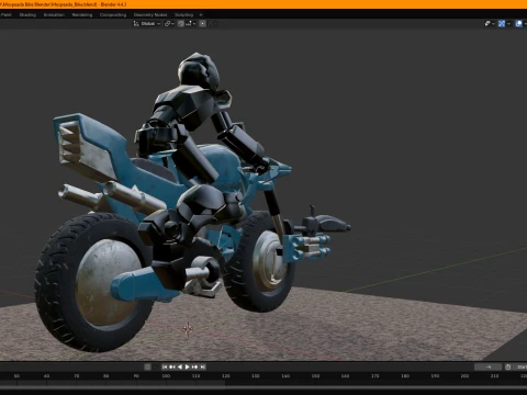 Robotech Veritech Cyclone VR-052 Battler Real-Time 3D Model