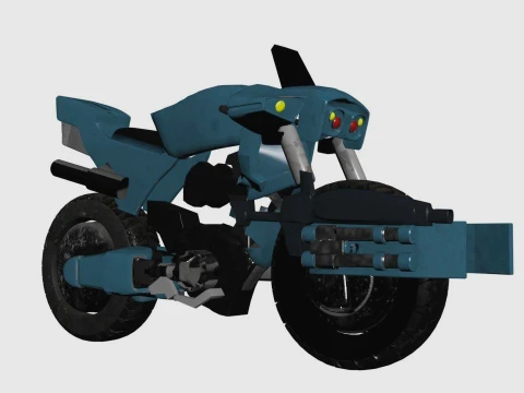 Robotech Veritech Cyclone VR-052 Battler Real-Time 3D Model