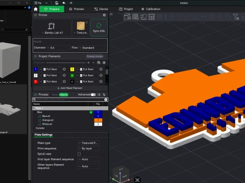 URC Edinburgh Color Printable keychain 3D Print Model