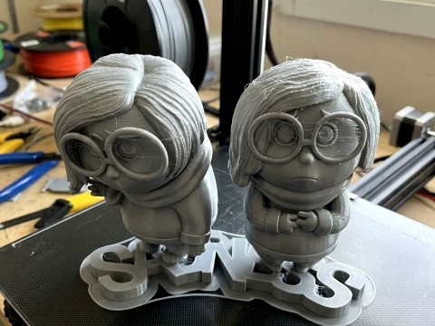 Sadness from Inside Out Color printable 3D Print Model