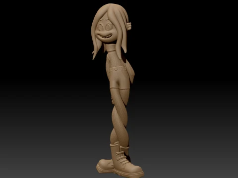 Ruby Gillman Teenage Kraken Color printable figure pack 3D Print Model