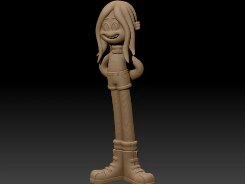 Ruby Gillman Teenage Kraken Color printable figure pack 3D Print Model