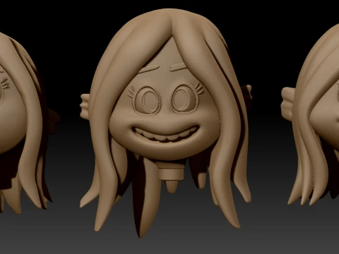 Ruby Gillman Teenage Kraken Color printable figure pack 3D Print Model