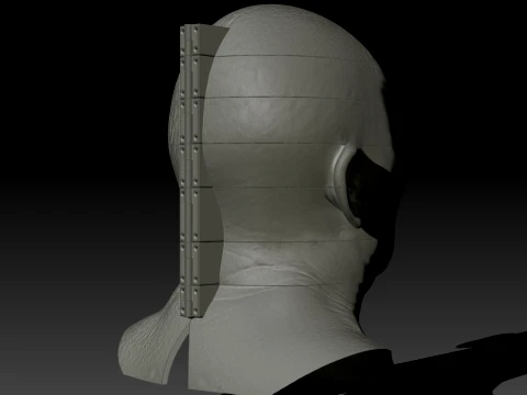 Total Recall 1990 Lady Mars Head Full Size 3D Print Model