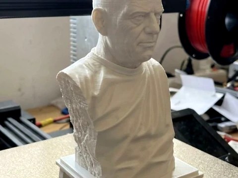 Ricardo Iorio 3D Printable Bust 3D Print Model