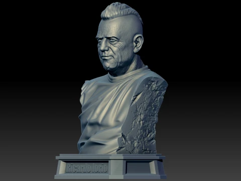Ricardo Iorio 3D Printable Bust 3D Print Model