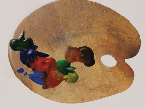 palette 3D Model