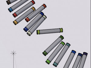 simple oilpastels 3D Model