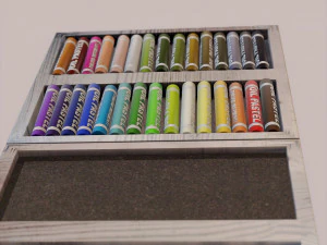 oil pastels 3D Model