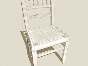 old chair 3Dモデル