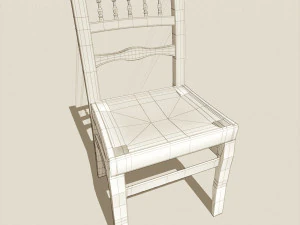 old chair 3D Model