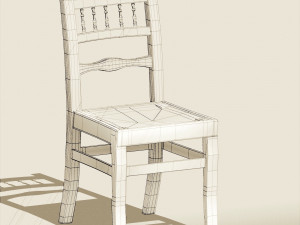 old chair 3Dモデル