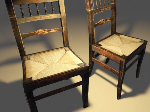 old chair 3Dモデル