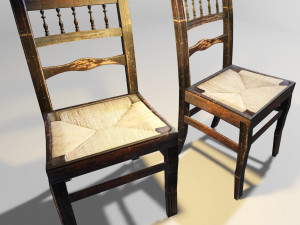 old chair 3Dモデル