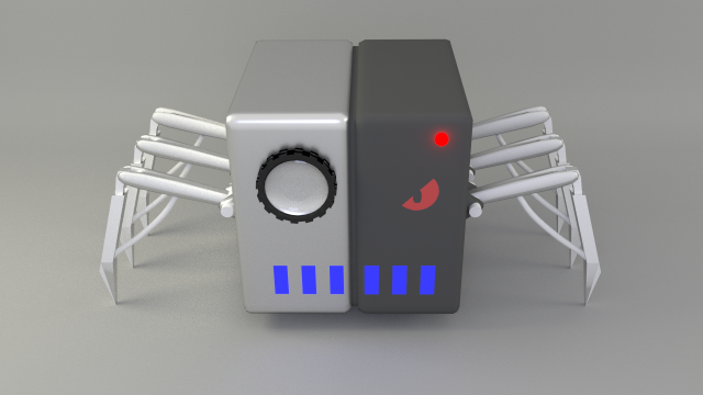camera robot Modello 3D .c4d .max .obj .3ds .fbx .stl .blend