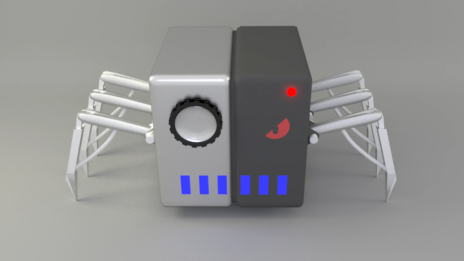 camera robot 3D Model .c4d .max .obj .3ds .fbx .stl .blend