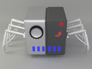 कैमरा रोबोट 3D मॉडल