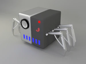 camera robot 3D Model