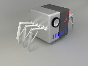 camera robot Modello 3D