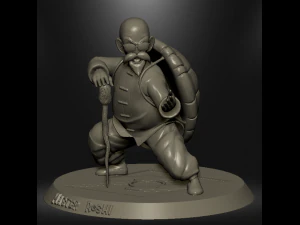 Master roshi - dragon ball z 3D Print Model